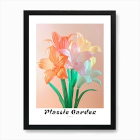 Dreamy Inflatable Flowers Poster Amaryllis 6 Art Print