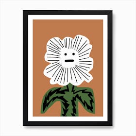 Emoji Plant Art Print