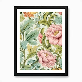 Floral Pattern 13 Art Print