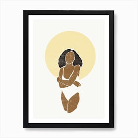 Boho Moon II Art Print