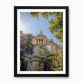 St Pauls Cathedral London // Travel Photography Art Print