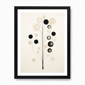 Black And White Tree Art Print