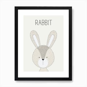 Rabbit Art Print