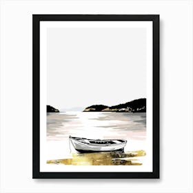 Boat In The Water 7 Art Print