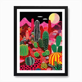 Palermo, Italy, Illustration In The Style Of Pop Art 3 Art Print