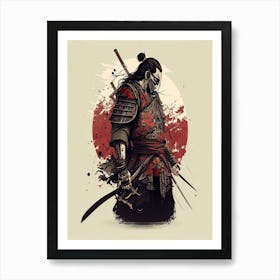 Samurai Warrior 14 Art Print