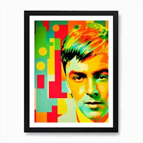 Three Days Grace Colourful Pop Art Art Print