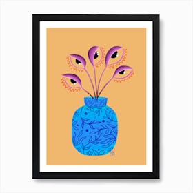 Eye Vase Art Print