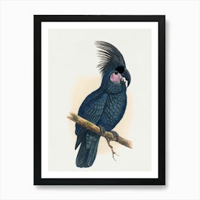 Parrot On A Branch 3 Art Print