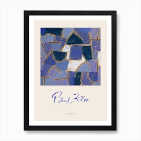 Blue Night, Paul Klee Poster Art Print