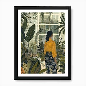 In The Garden Mount Stewart House And Gardens United Kingdom 1 Art Print