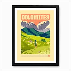 The Dolomites 7200x9600 Art Print