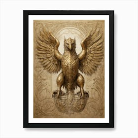 Golden Eagle Art Print