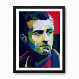 Robert De Niro Gangster Cinema Pop Art Wpap Art Print