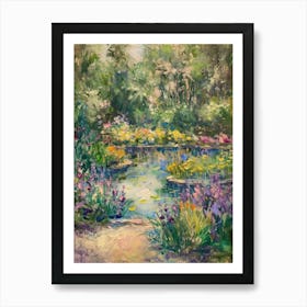  Floral Garden Garden Melodies 1 Art Print