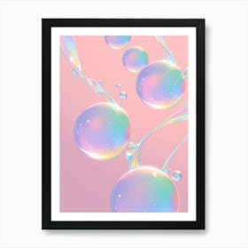 Soap Bubbles Art Print