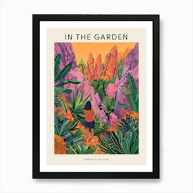 In The Garden Poster Garden Of The Gods Usa 2 Art Print