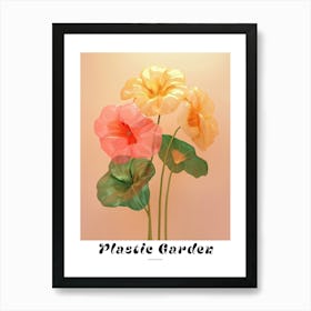 Dreamy Inflatable Flowers Poster Nasturtium 4 Art Print