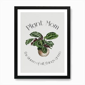 Plant Mom Art Print