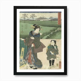 Kunisada By Utagawa Hiroshige Art Print