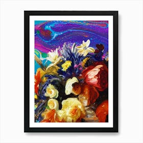 Flowers In A Vase Art Print