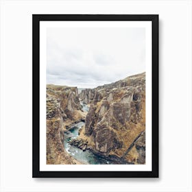 Valley Below Art Print