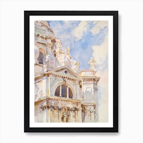 The Salute, Venice, John Singer Sargent Art Print