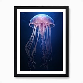 Box Jellyfish Realistic 2 Art Print