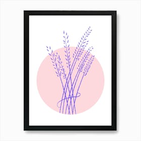 Wheat.uk Art Print