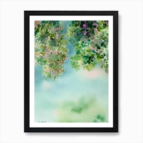 Acropora Yongei Storybook Watercolour Art Print