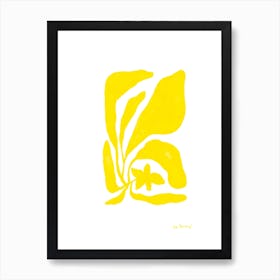 Spring Yellow Flowers 3 Art Print