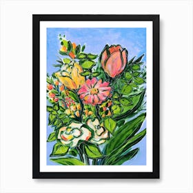 Bouquet Of Blessing Art Print