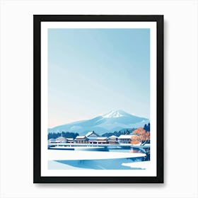 Matsumoto Japan 2 Colourful Illustration Art Print