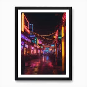 Neon Lights 0 (5) Art Print