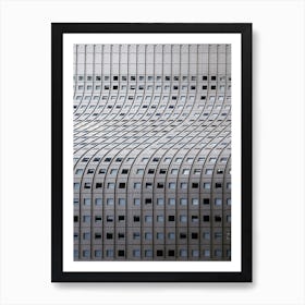 West Shinjuku Building Art Print