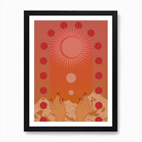 Sun Worship Art Print