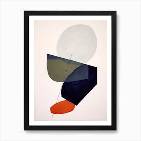 Abstract Art, Copenhagen, 1960 4 Art Print