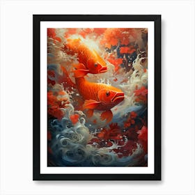 Koi Fish 1 Art Print