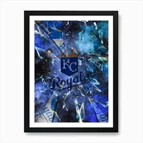 Kansas City Royals Baseball Poster Art Print