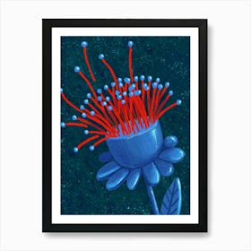 Imagined Flora_Night Art Print