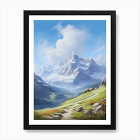 Swiss Alps.1 Art Print