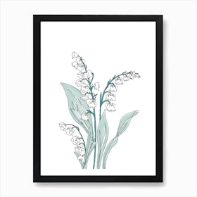 Lily Of The Valley Art Print