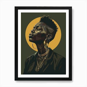 Afrofuturism 93 Art Print