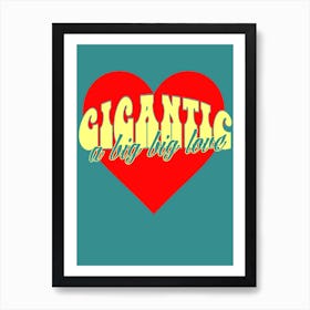 Gigantic, The Pixies Art Print