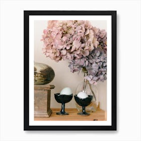 Hydrangeas Art Print