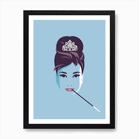 Audrey Art Print