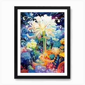 Flower Of The Unkown Art Print