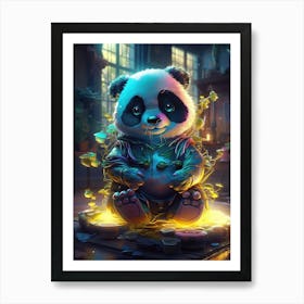 Panda Bear 44 Art Print