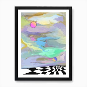 Color Down Art Print