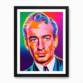 Gary Cooper Pop Movies Art Movies Art Print